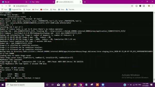 apache hive commands part-1 | bigdata tutorial | S27 TAMIL | смотреть онлайн