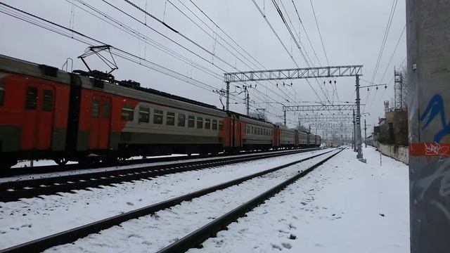 ЭД4М-0238 Москва(Курский вокзал)-Захарово смотреть онлайн
