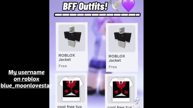 Roblox Matching Outfits Tik Toks (for Bff and couples) смотреть онлайн