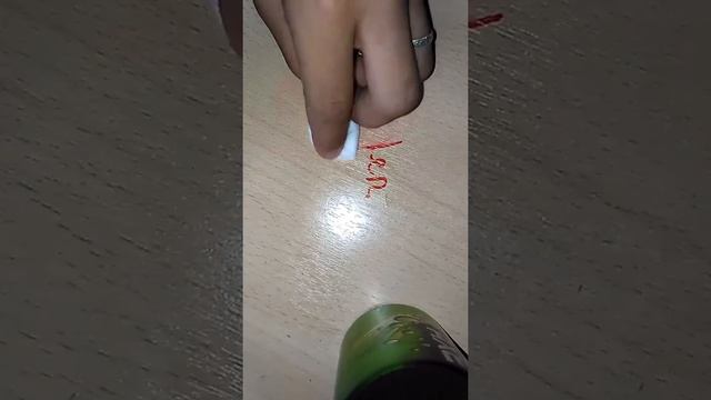 Как отмыть перманентный маркер со стола смотреть онлайн