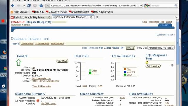 在RHEL6 X86-64虛擬機上安裝ORACLE 10.2g 資料庫 -8 смотреть онлайн