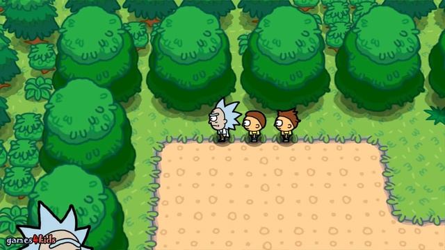 Rick and Morty Pocket Mortys gameplay RPG - best game apps iOS Android for kids смотреть онлайн