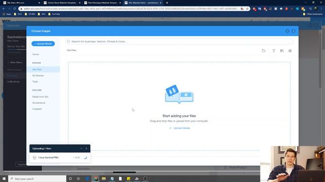 Wix Online Store Tutorial (Create a Professional eCommerce site) - Digital & Physical Items смотреть онлайн