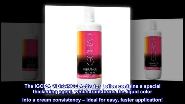 Schwarzkopf Igora Royal Vibrance Activator Lotion 4% 13 Volume 1 Liter