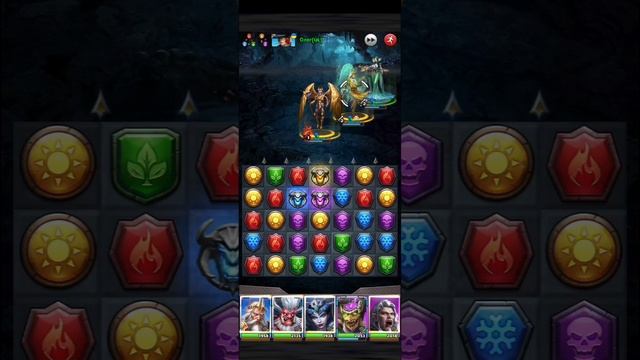 MythWars puzzles. Sauron. Янус, обзор героя+ демо смотреть онлайн