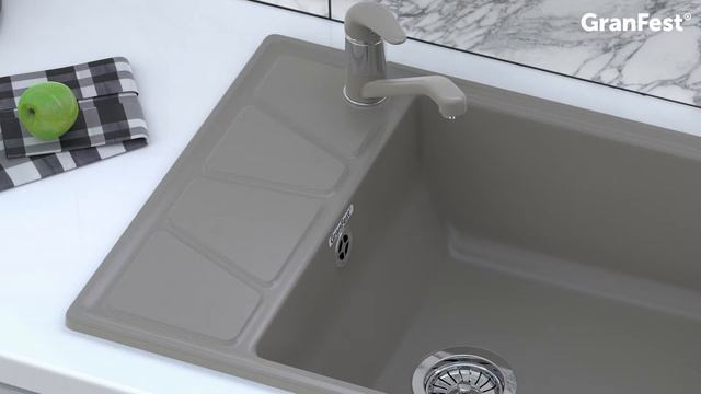 Видеообзор кухонной мойки GF-V-680L
