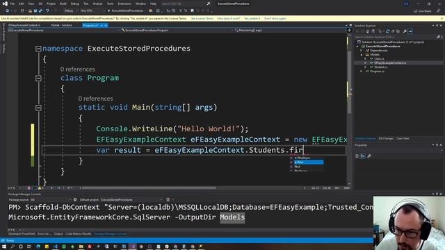 Stored Procedures in Entity Framework (Get Data using a SP) [DotNet5] смотреть онлайн