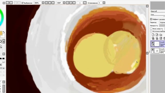 Новогоднее настроение / Рисуем в Paint Tool SAI_1 часть смотреть онлайн