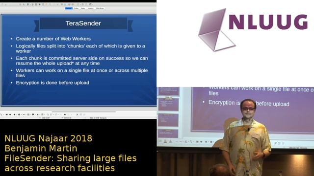 NLUUG 2018 NJ: Benjamin Martin -- FileSender: Sharing large files across research facilities смотреть онлайн