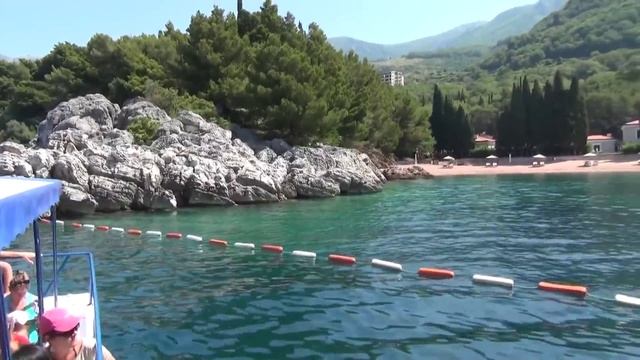 Черногория. Будва. Морская прогулка до острова Свети Стефан смотреть онлайн
