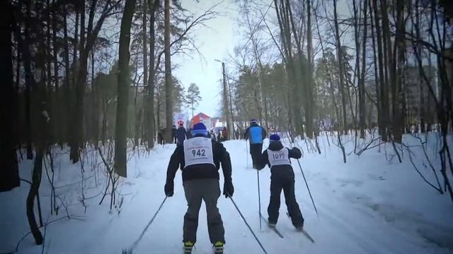 Лыжня России 2015 - г. Заречный смотреть онлайн