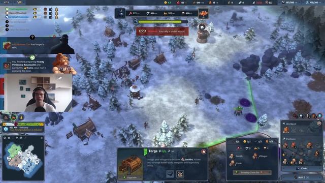 Squirrel and Stoat | Squirrel clan in 3v3 | Northgard смотреть онлайн