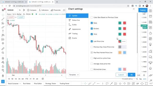 How to Change Candlestick Color on TradingView смотреть онлайн