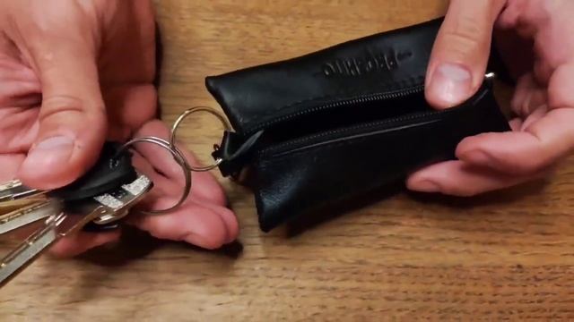Карманная ключница PROSHITO из натуральной кожи смотреть онлайн