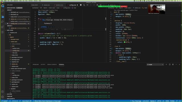 Vefforritun 1, 2020: Fyrirlestur 6.3: Sass & stylelint смотреть онлайн