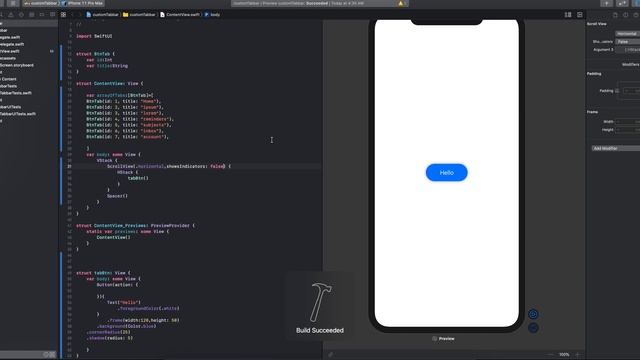 SwiftUI custom Tab Bar смотреть онлайн