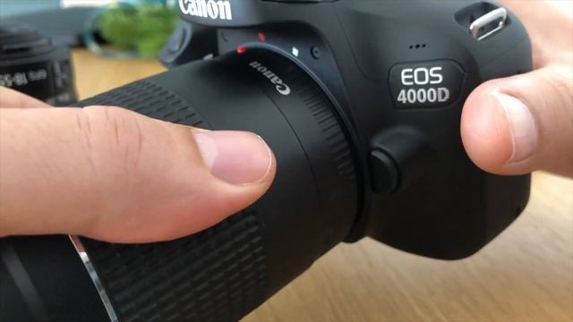 Canon EOS 4000D Camera With 75-300 Lens - WIFI - 18mp