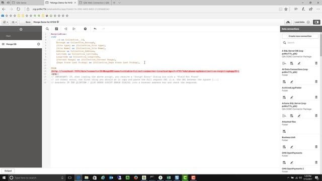 Attaching Qlik to MongoDB смотреть онлайн