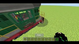 ?ЛУЧШИЙ МОД НА ПОЕЗДА В МАЙНКРАФТ ПЕ | РУССКИЕ ПОЕЗДА В МАЙНКРАФТ ПЕ 1.17-1.19 | Minecraft Bedrock