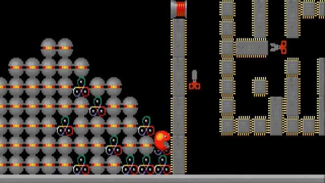 Supaplex (WITH COMMENTS): Level 14 - Fall Out! смотреть онлайн