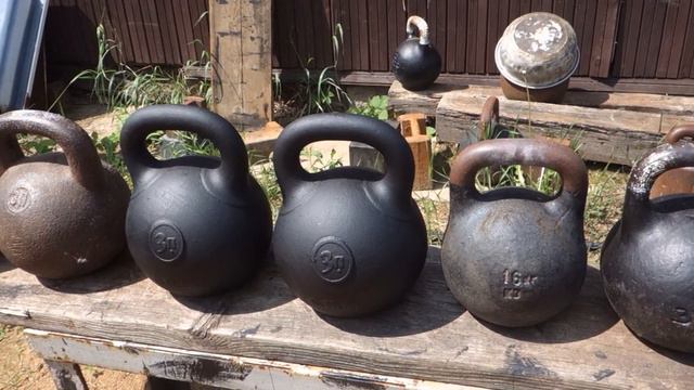 ОБЗОР СРАВНЕНИЕ 3-Х ПУДОВЫХ ГИРЬ смотреть онлайн