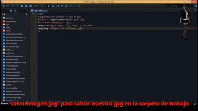 270.- Videotutorial de com salvar un jpg en php смотреть онлайн