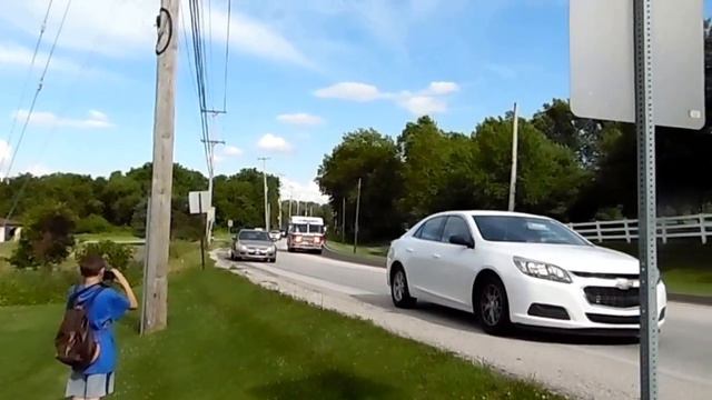 Worcester Tanker 83 responding to a Dwelling Fire-June 26, 2017 смотреть онлайн