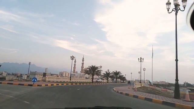 Dibba al hisn corniche road view.... смотреть онлайн