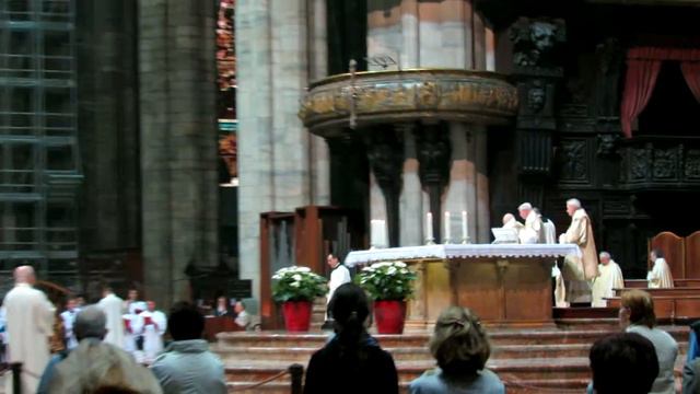 Duomo di Milano служба 05.05.13 смотреть онлайн