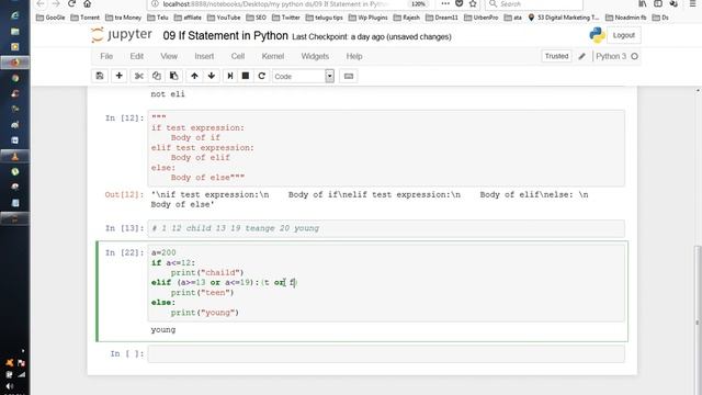How do you write an if statement in Python | Is Python an operator | VLR Training Class - 08 смотреть онлайн