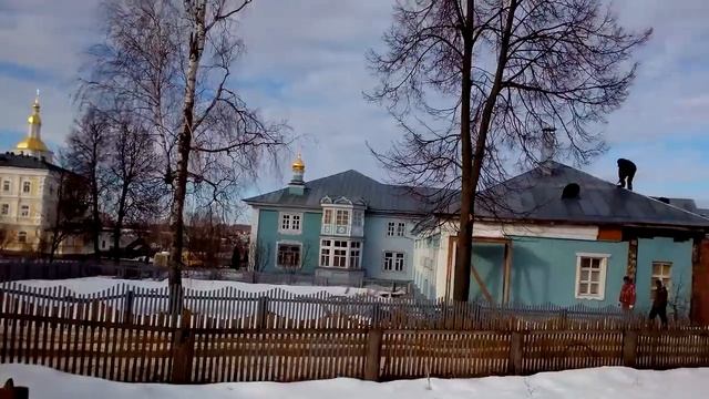 Дивеевский монастырь - ремонт крыши ризничного корпуса смотреть онлайн