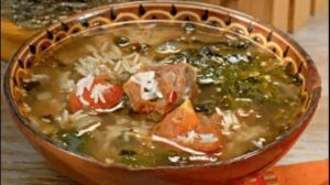 Суп в харчо из баранины в мультиварке