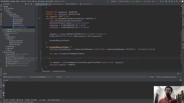 10. Optimising RecyclerView with Bitmaps | HARDCORE Android Development Tutorial for Beginners ? смотреть онлайн