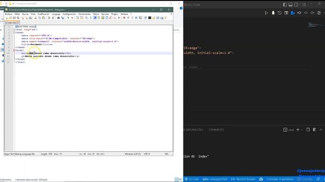 05 Git desde Visual Studio Code (control de versiones) смотреть онлайн