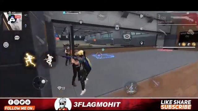 Free Fire PLAY WITH SUBSCRIBERS IN LIVE STREEM смотреть онлайн