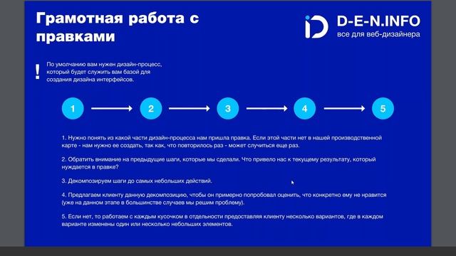 Грамотная работа с правками в веб-дизайне смотреть онлайн