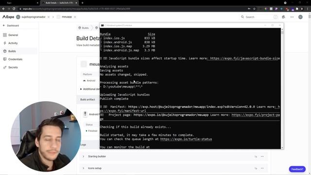 Gerando APK e AAB com React Native EXPO смотреть онлайн