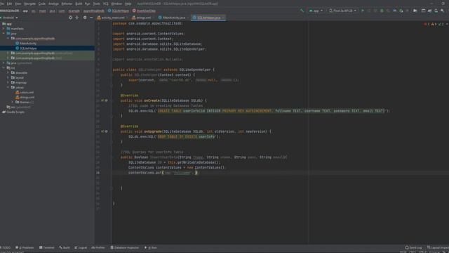 Topic 2 | Android Studio + SQLite Part 2 смотреть онлайн