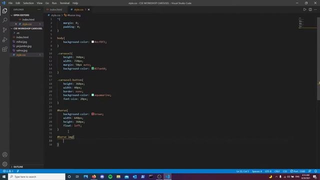 Carousel (Slider) made with Vanilla Javascript смотреть онлайн