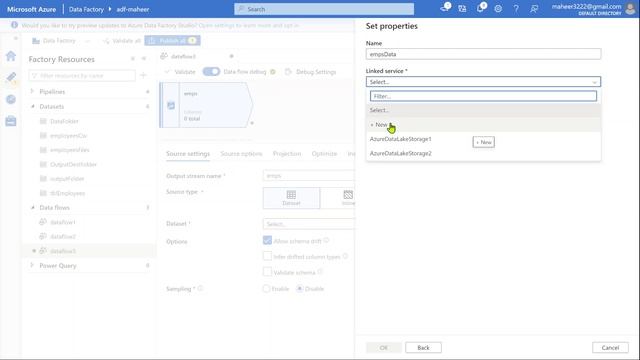 42. Read all files in a folder as a single source in to Mapping data flows in Azure Data Factory смотреть онлайн