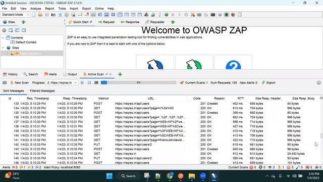 Security Testing Using OWASP ZAP Tool #owasp #zap #postman