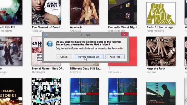 Removing and Restoring Music in Your iTunes Library смотреть онлайн