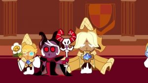 Cookie Run Halloween Parties be like.. Pure Vanilla Cookie Cosplay