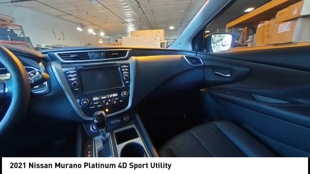 2021 Nissan Murano VIN MC144925P Used FRESNO HYUNDAI LITHIA VISALIA MADERA CLOVIS REEDLEY DINUBA SH смотреть онлайн