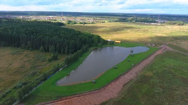 Пруд в Шапкино. Август 2016 смотреть онлайн