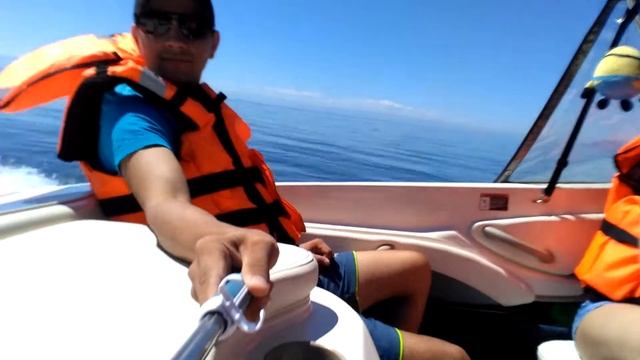 на катере по байкалу