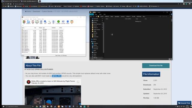 Flight Factor A320 Old Cockpit Displays & Old Callouts Mod Tutorial. смотреть онлайн