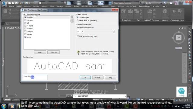 AutoCAD Tip&Tricks - Converting SHX fonts (polylines) from a PDF imported file into Multi-Line text смотреть онлайн
