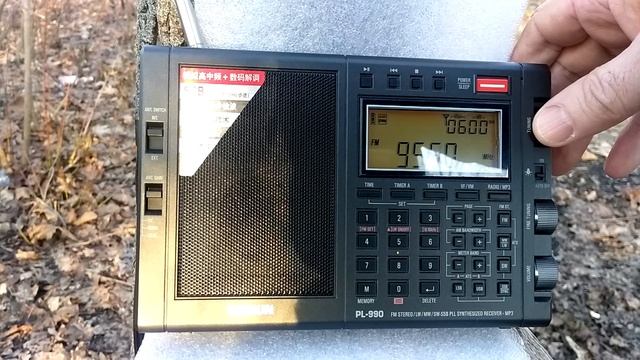 Tecsun PL 990 FM приём и производительность. смотреть онлайн