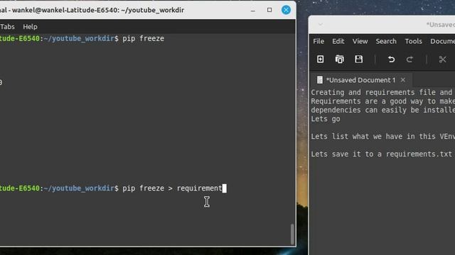 Python - How to create a requirement.txt file смотреть онлайн